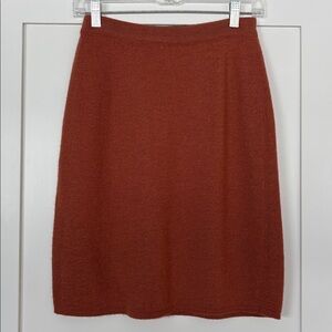 Baby Alpaca Peruvian Connections cozy, warm knit skirt sz S